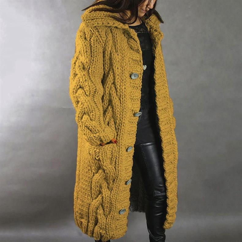 MINA™ | Cozy Cable-Knit Coat
