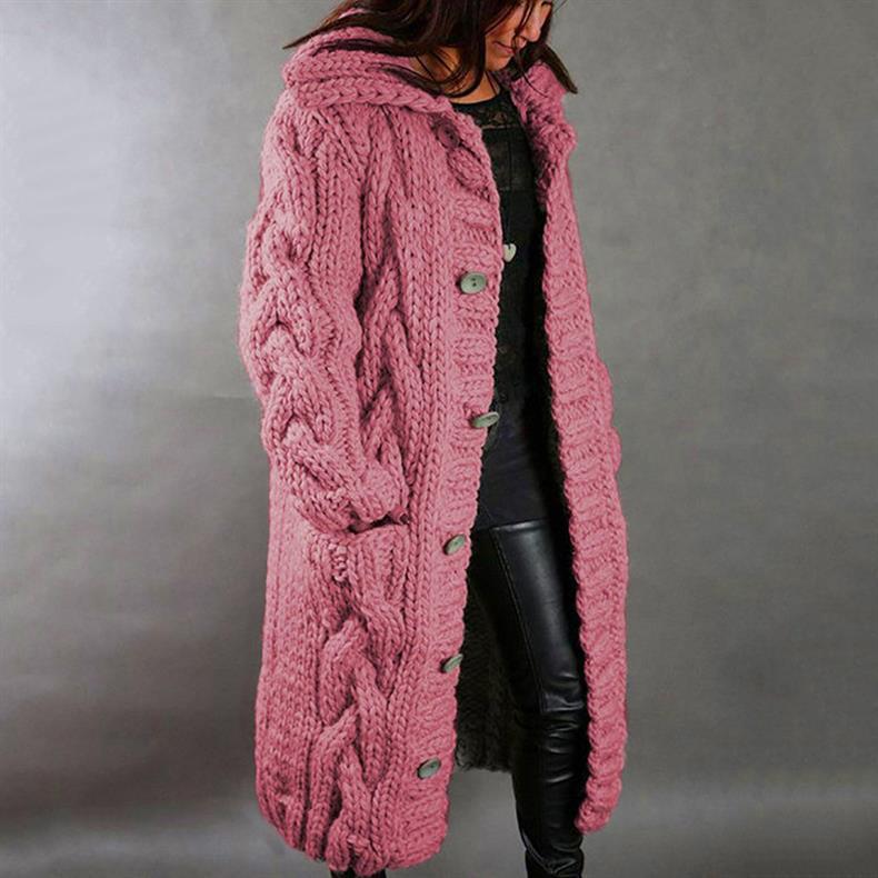 MINA™ | Cozy Cable-Knit Coat
