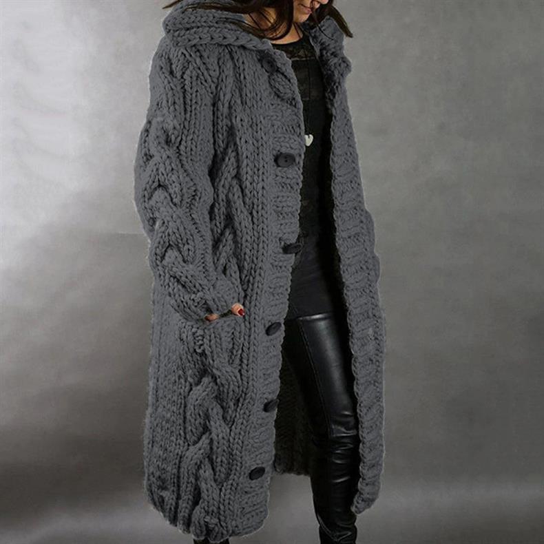 MINA™ | Cozy Cable-Knit Coat