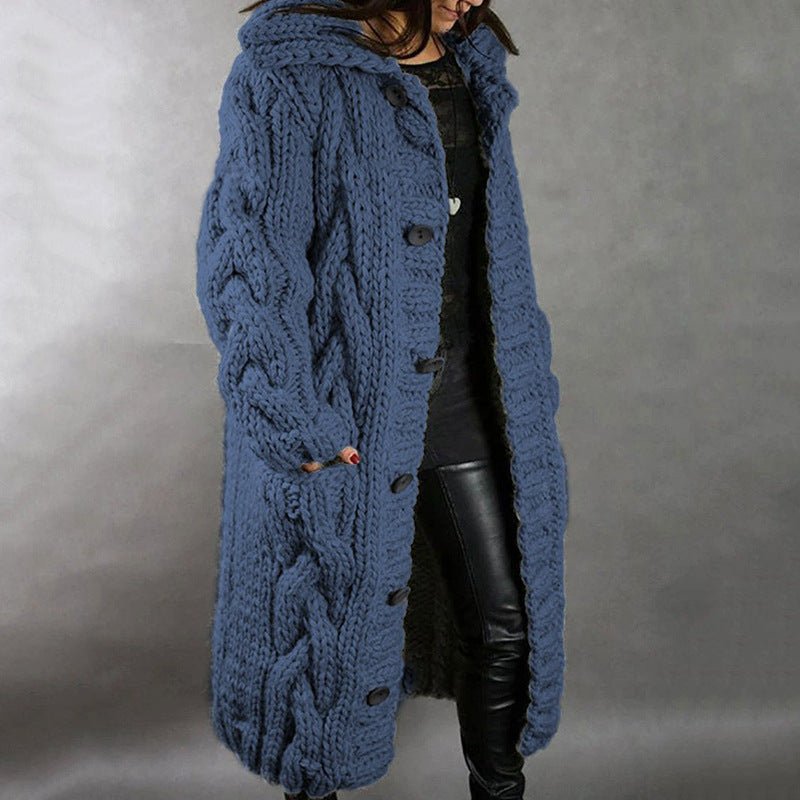 MINA™ | Cozy Cable-Knit Coat
