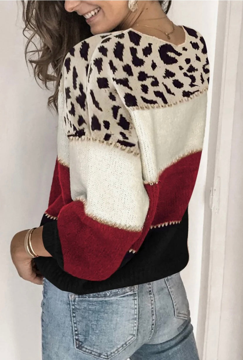 MARIE™ | Leopard Sweater