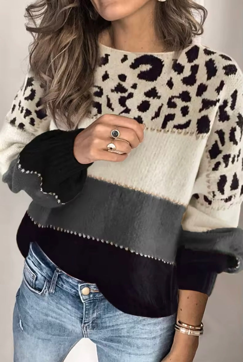MARIE™ | Leopard Sweater