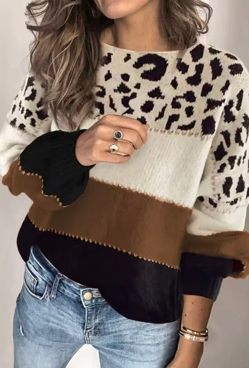MARIE™ | Leopard Sweater