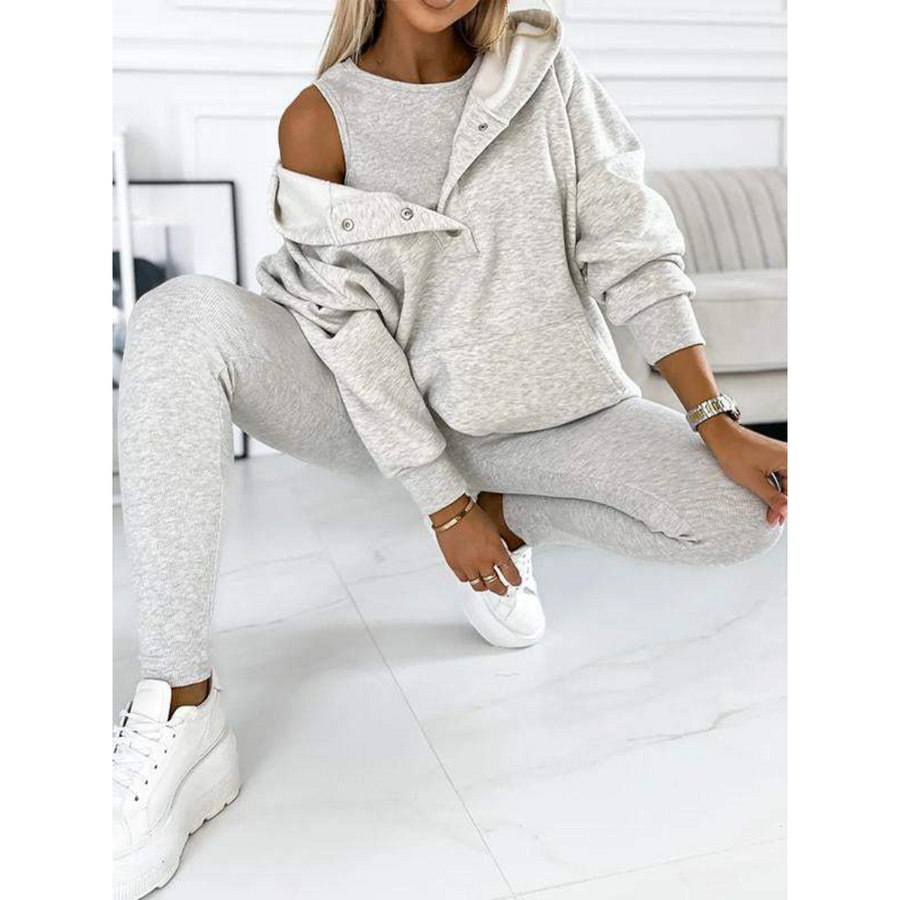 SILLE™ | Comfortable Three-Piece Tracksuit