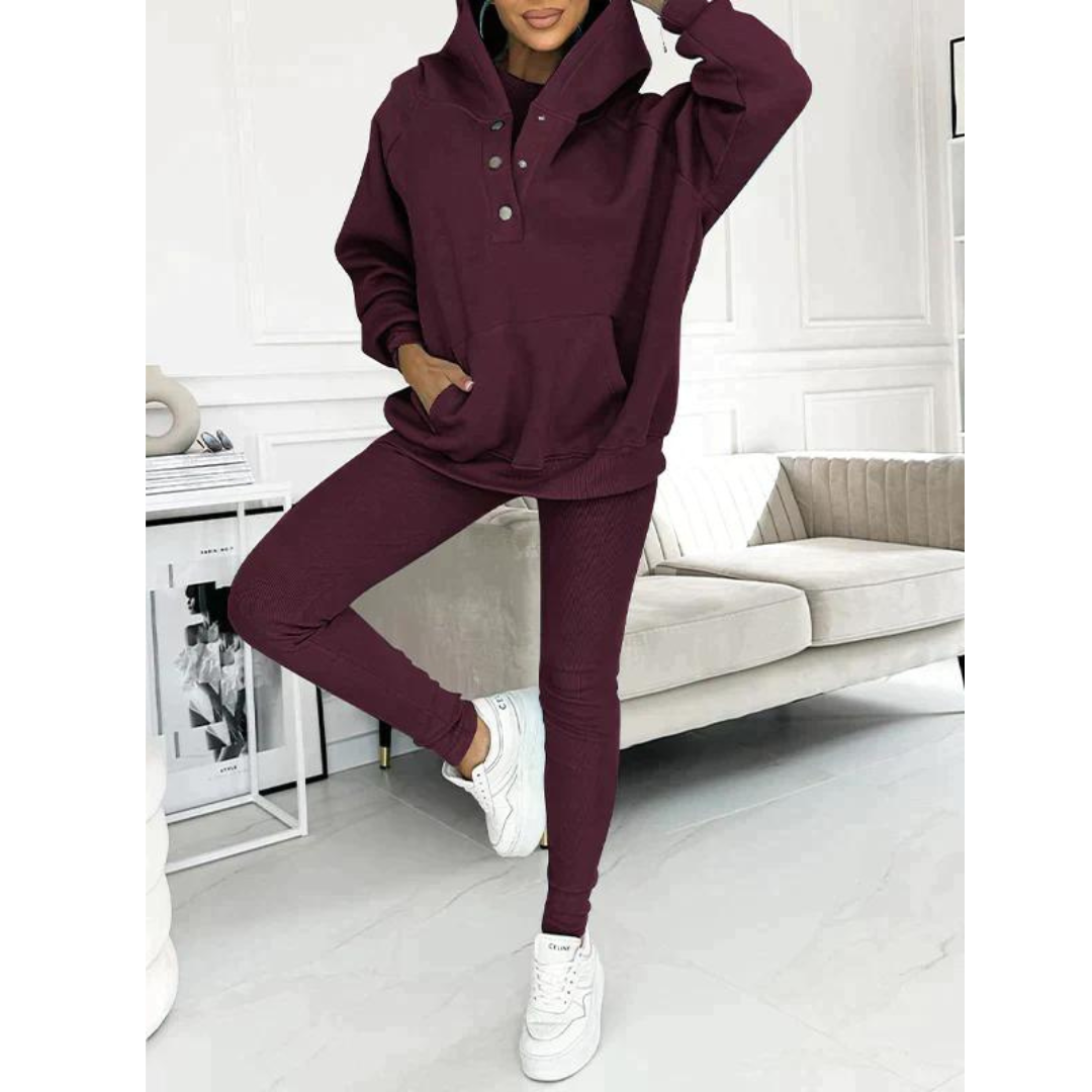SILLE™ | Comfortable Three-Piece Tracksuit