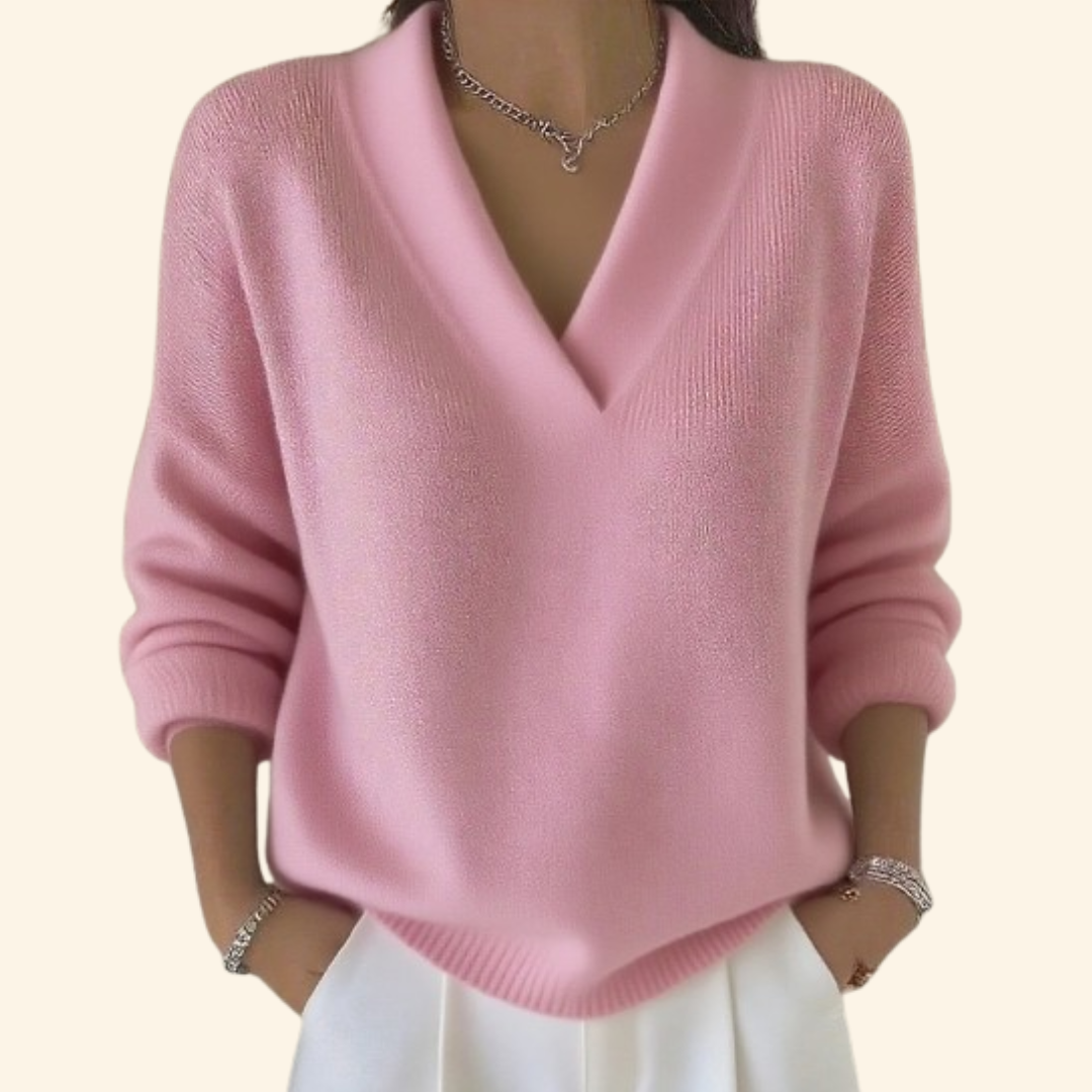 JENNIFER™ | Premium V-Neck Sweater