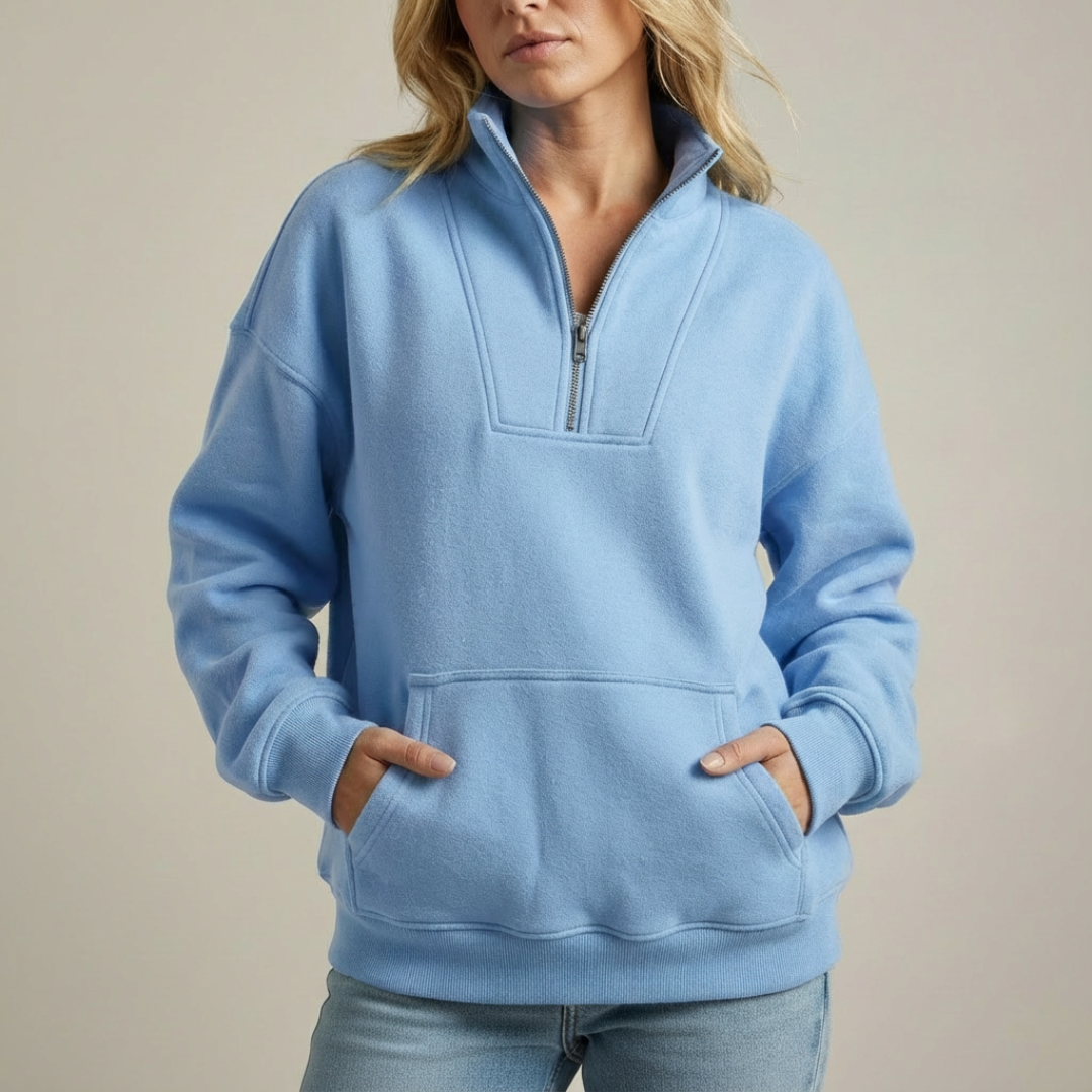 ESMERALDA™ | Zip-up Fleece Sweater