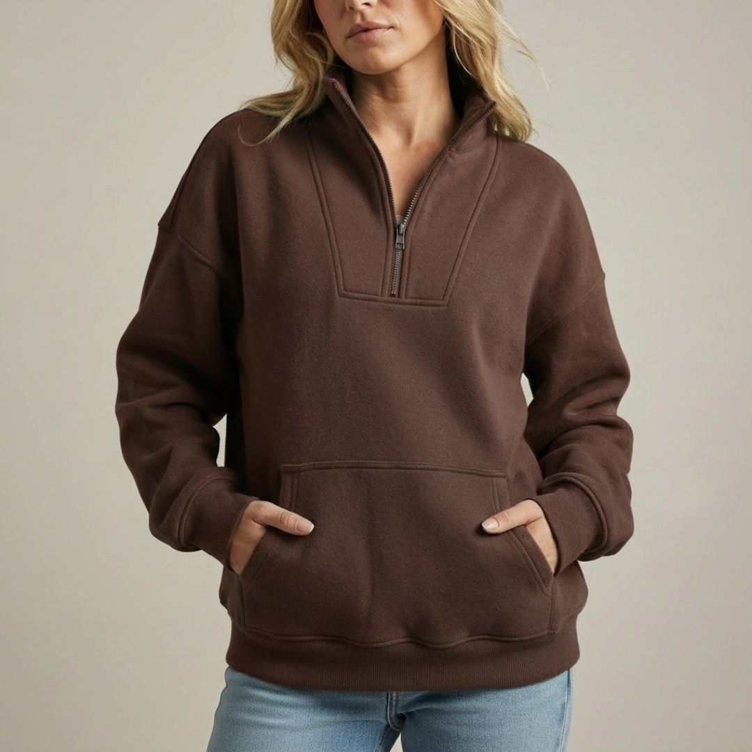 ESMERALDA™ | Zip-up Fleece Sweater