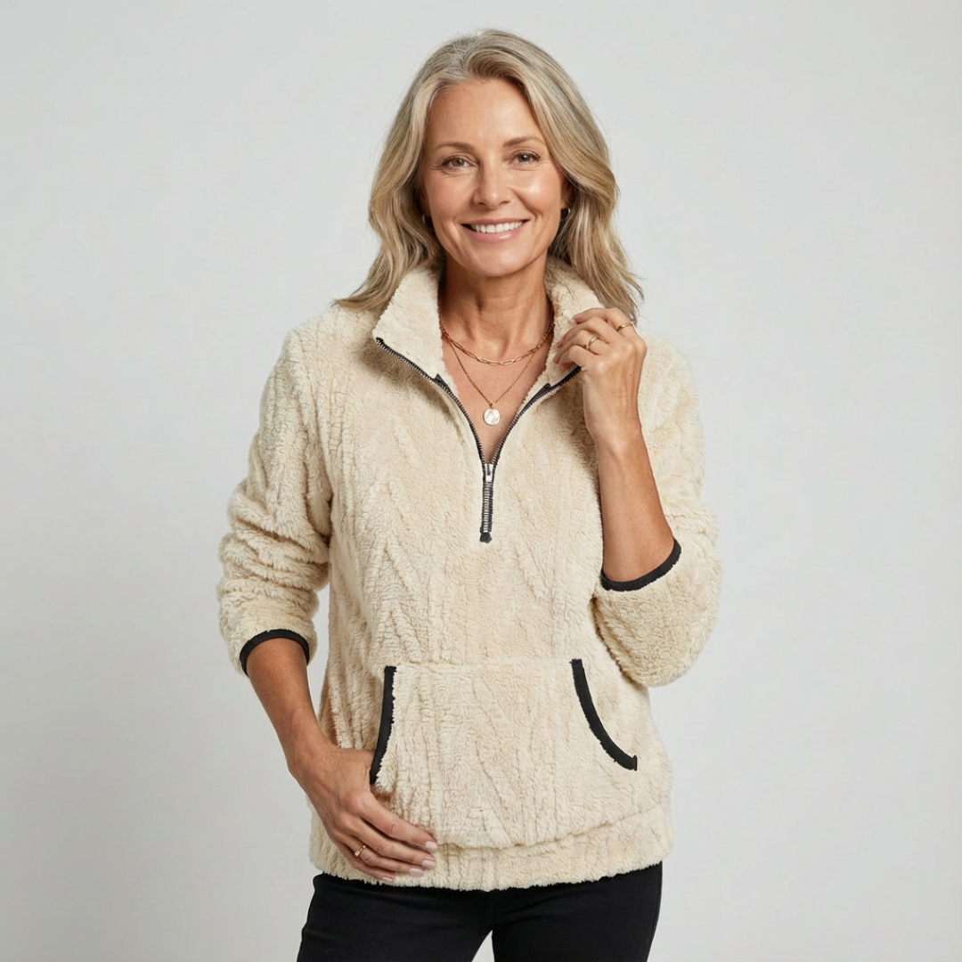 LIVIA™ | Soft Zip-up Sweater