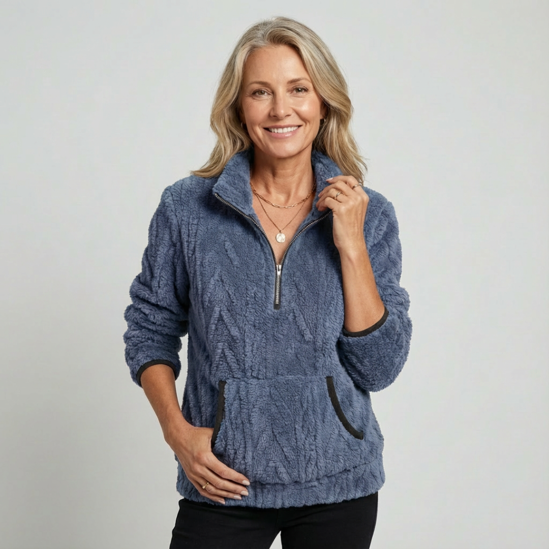 LIVIA™ | Soft Zip-up Sweater