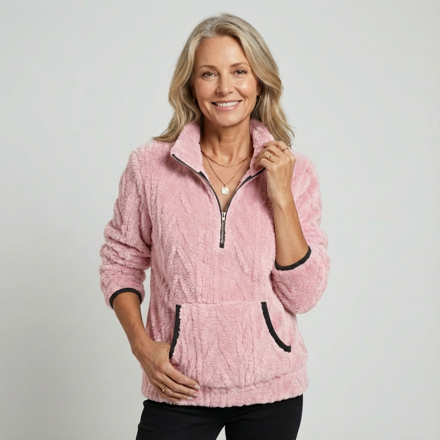 LIVIA™ | Soft Zip-up Sweater