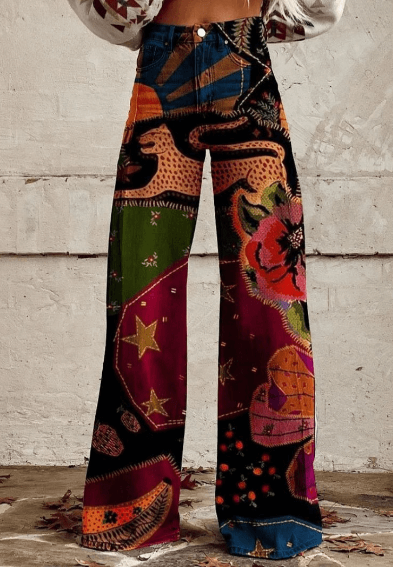 Elle | Flared vintage jeans