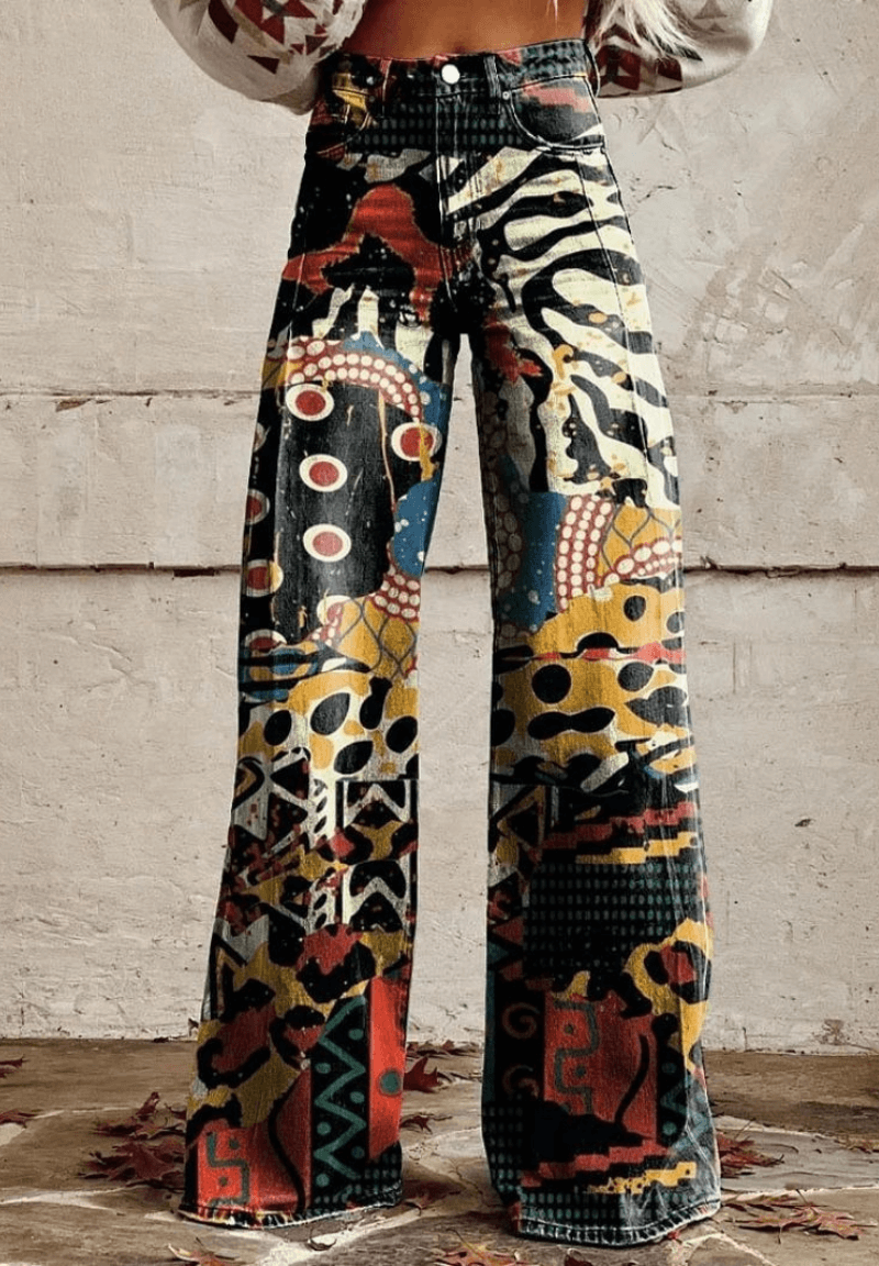 Elle | Flared vintage jeans