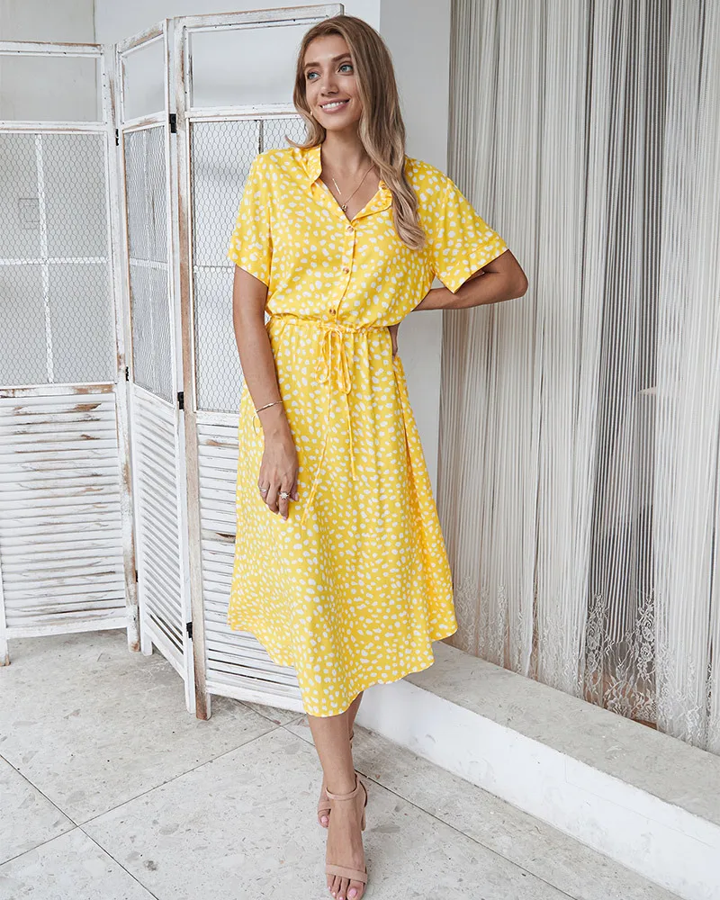 Elle | Shirt-style summer dress