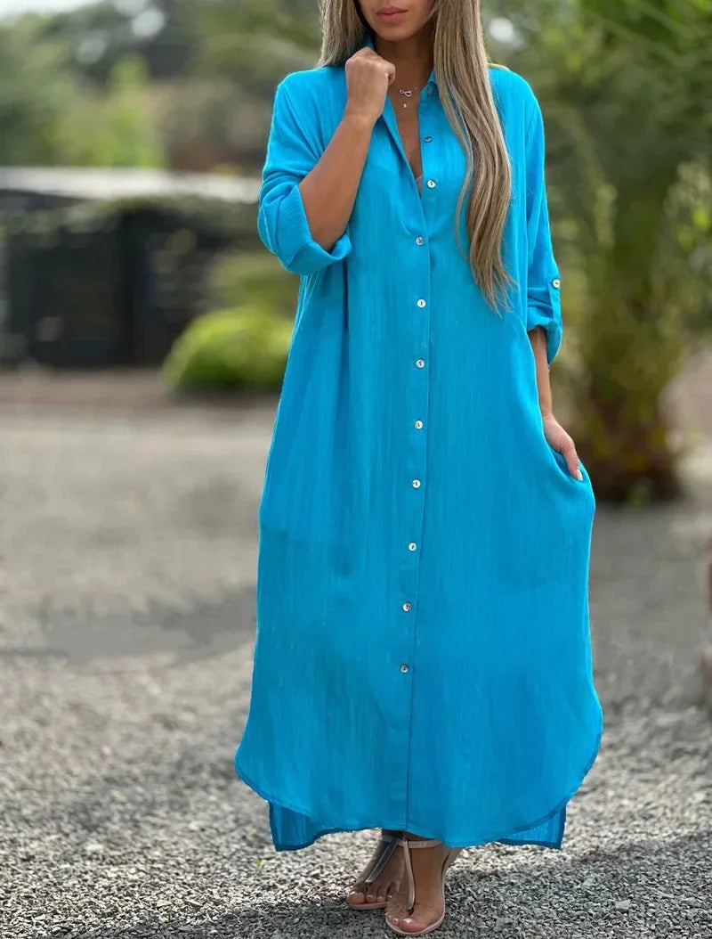 Elle | Stylish everyday shirt dress