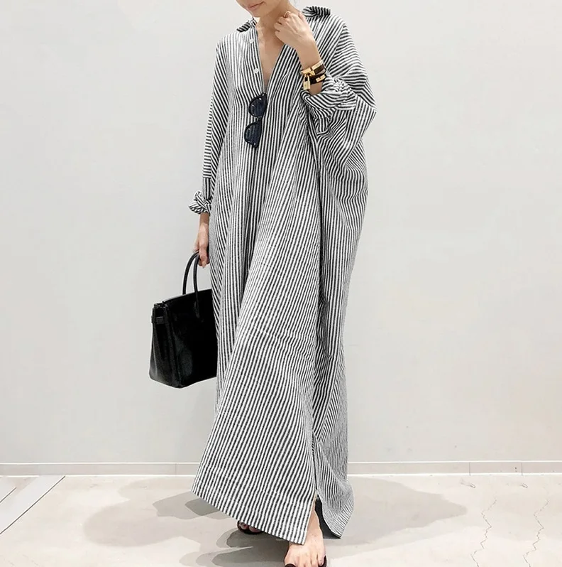 Elle | Relaxed oversized shirt dress