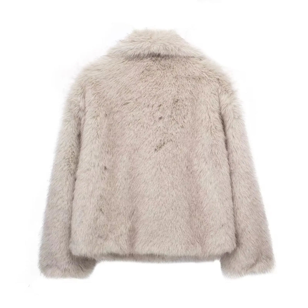 ELLA™ | Luxury Faux Fur Coat