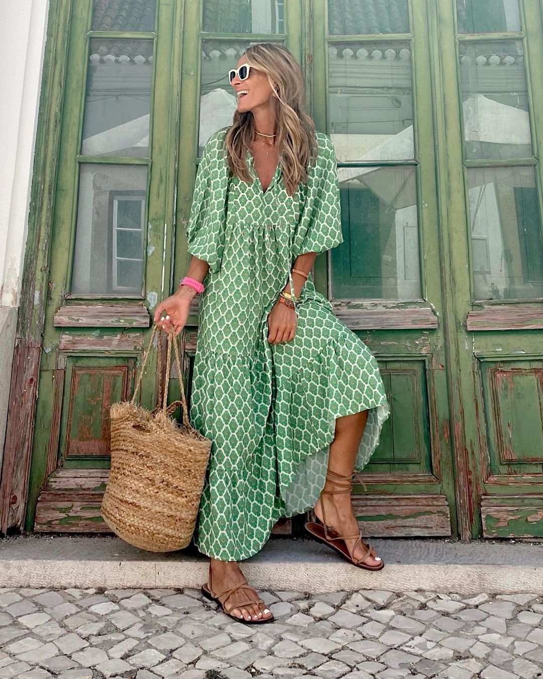 Elle | Maxi dress in boho style