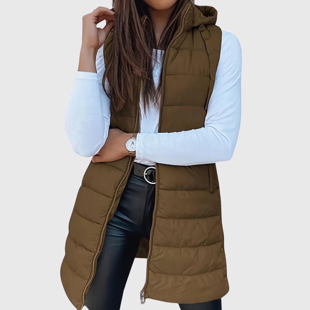 CLARISSA™ | Hooded Puffer Vest