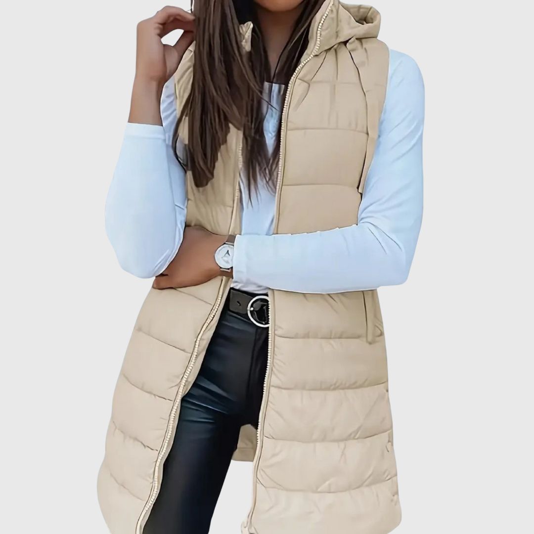 CLARISSA™ | Hooded Puffer Vest