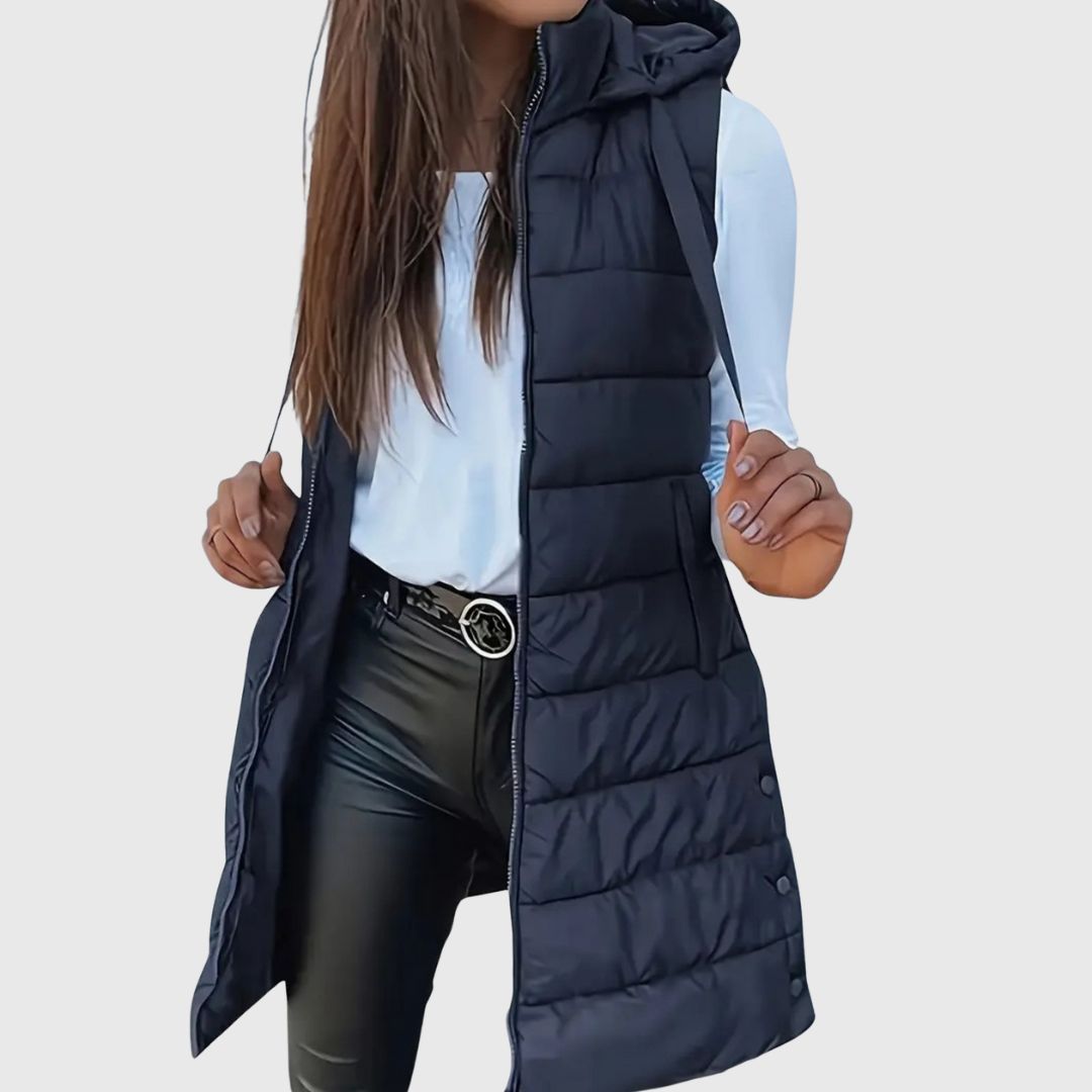 CLARISSA™ | Hooded Puffer Vest