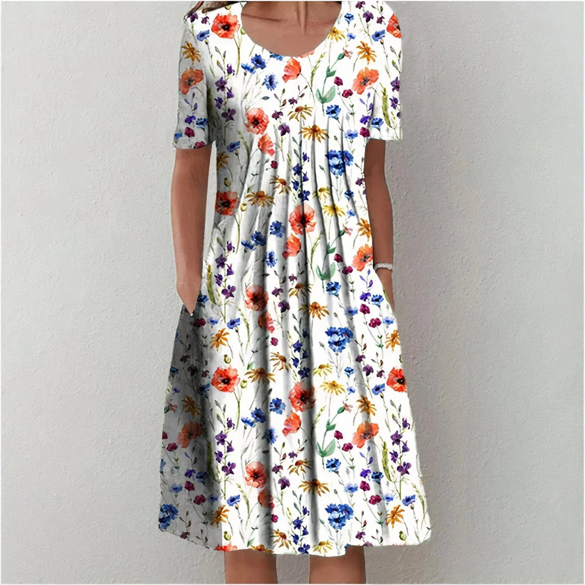 Elle | Casual trendy floral dress