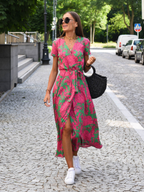 Elle | Stylish floral summer dress