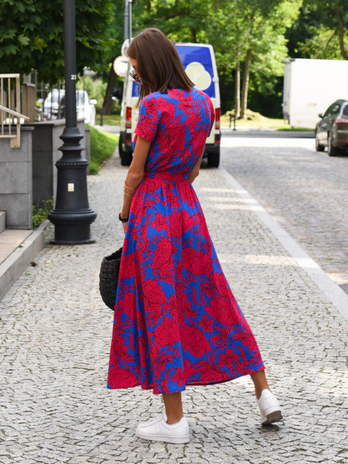 Elle | Stylish floral summer dress