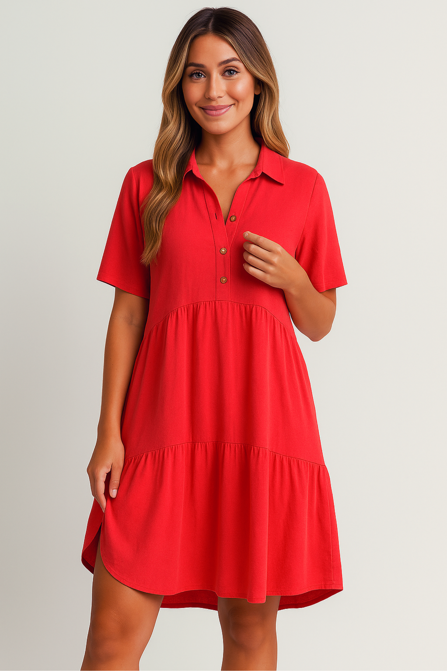 Elle | Casual linen summer dress