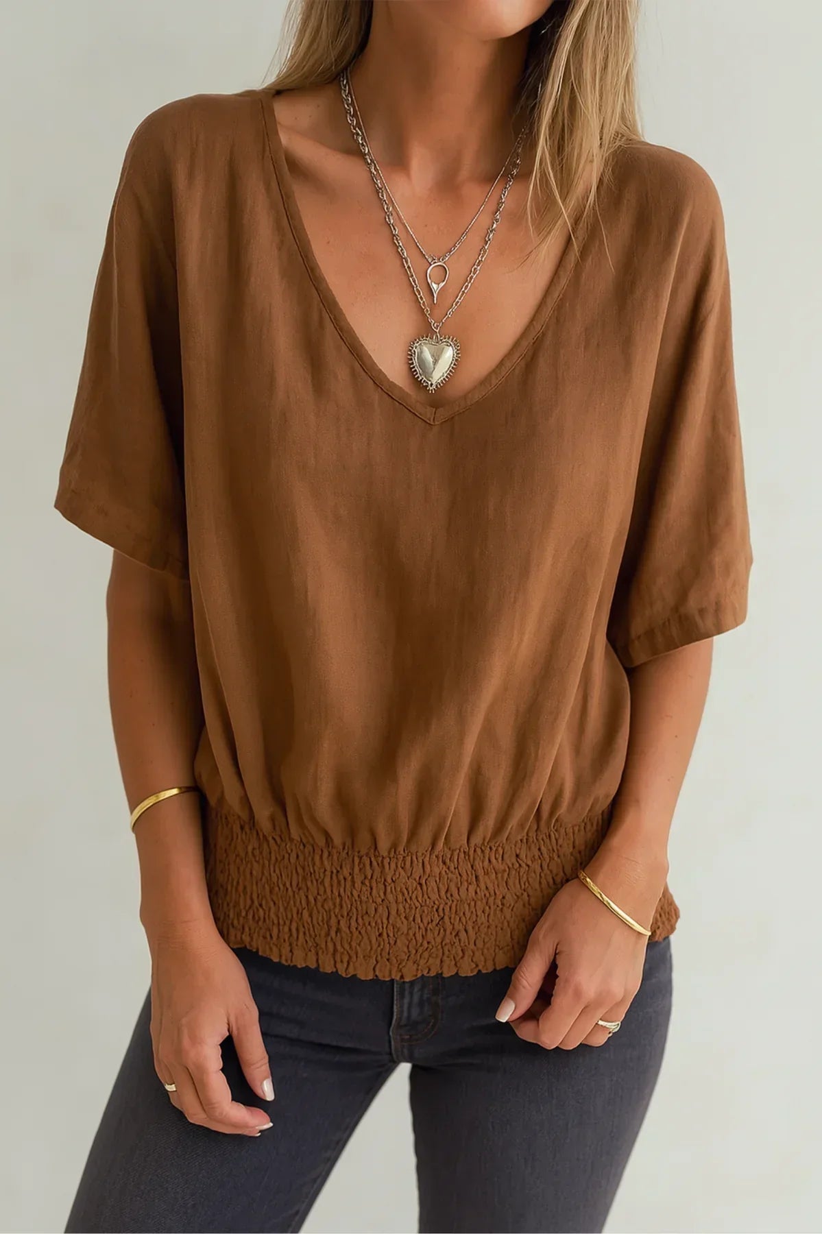 Elle | Comfortable linen shirt