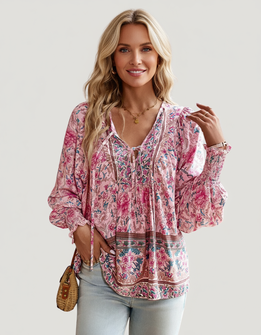 Elle | Boho blouse