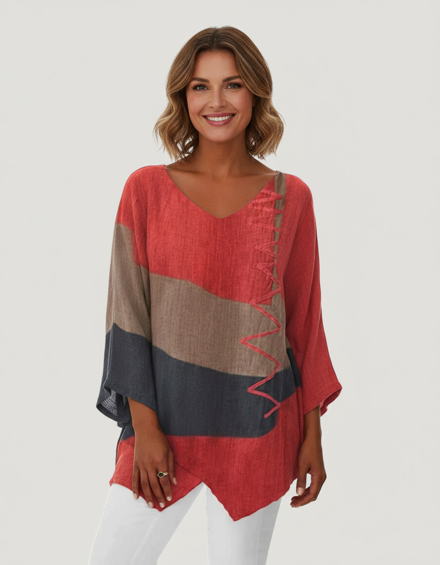 Elle | Abstract blouse
