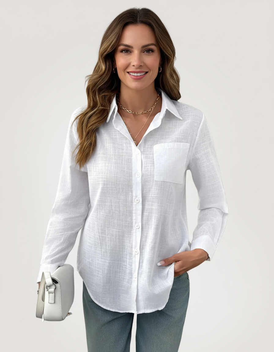 Elle | Light casual linen shirt