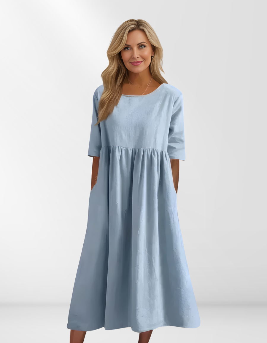 Elle | Figure flattering summer dress