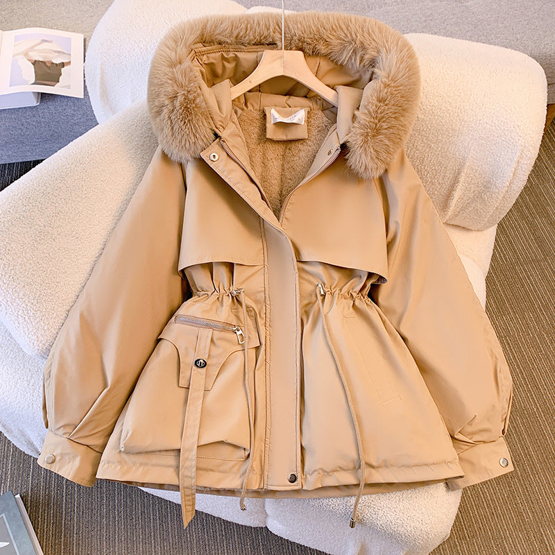 MIE™ | Jacket With Faux Fur Collar