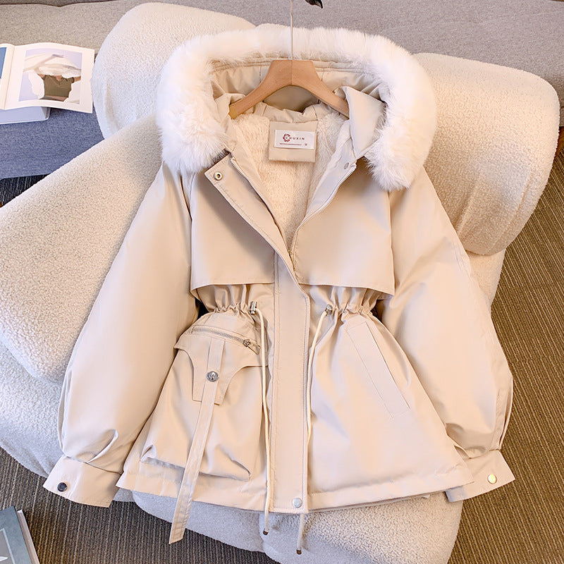 MIE™ | Jacket With Faux Fur Collar