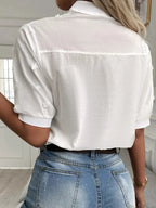 Elle | Elegant detailed blouse