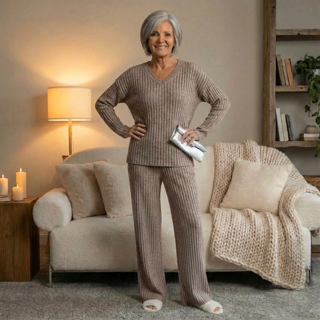LunaRib™ | Soft Knit Lounge Set