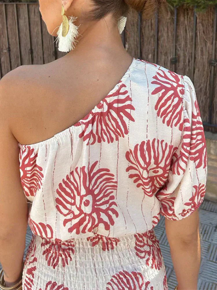 Elle | Off-shoulder summer dress