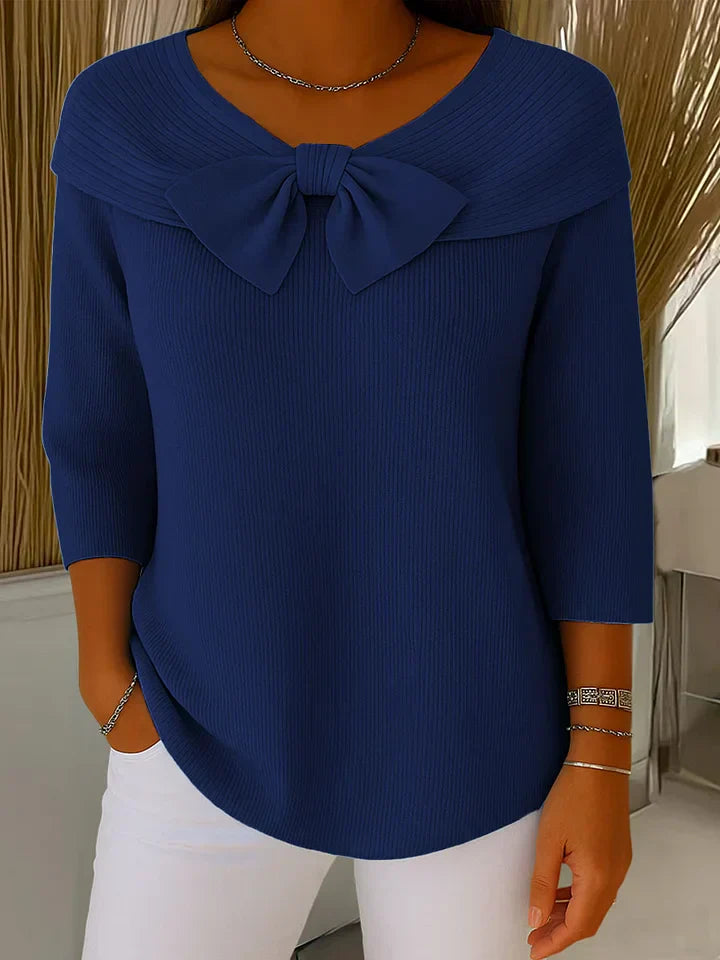 SERENA™ | Classic Bow Sweater
