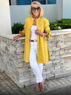 Elle | Luxury blazer shirt