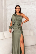 Elle | Satin dress