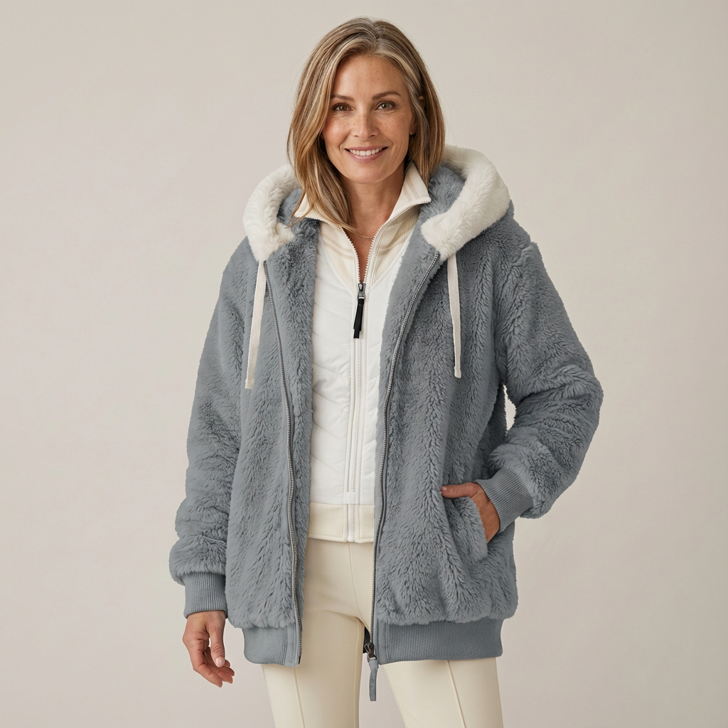 Éliane™ | Soft Hooded Jacket