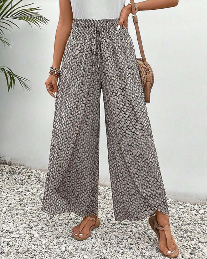 Elle | Elastic trousers