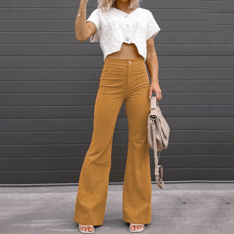 Elle | Corduroy trousers