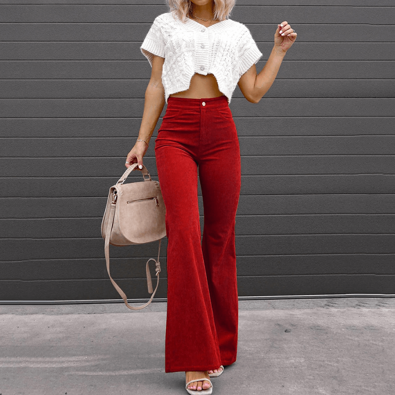 Elle | Corduroy trousers