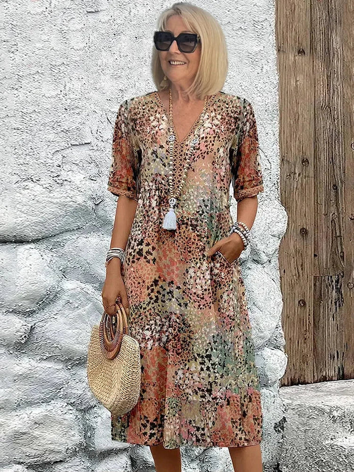Elle | Vibrant summer dress
