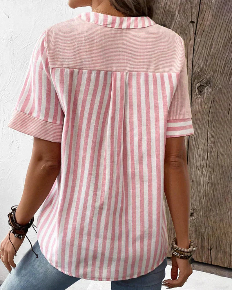 Elle | Elegant striped blouse