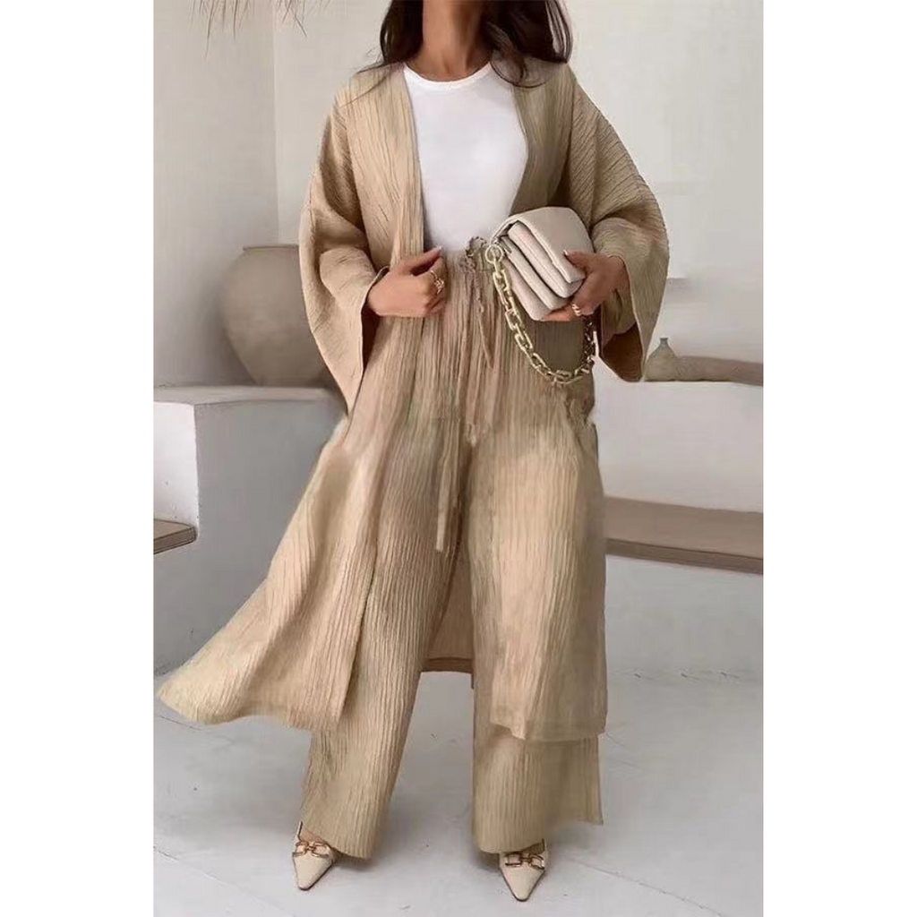KATRINE™ | Elegant Cardigan and Trouser Set