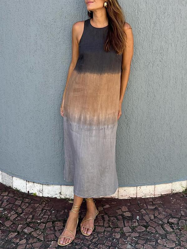 Elle | Modern ombre dress